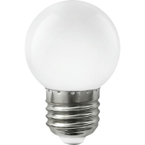 Bombilla LED Esférica E27 1.5W Fría Matel (1/2)