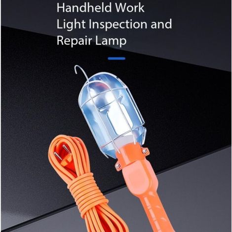 Lampe de travail avec câble 10m 2x0,75