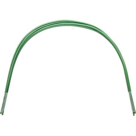 Estaca de plástico para plantas de horticultura: estaca robusta y duradera para láminas, lienzos y redes (1 unidad). (1/5)