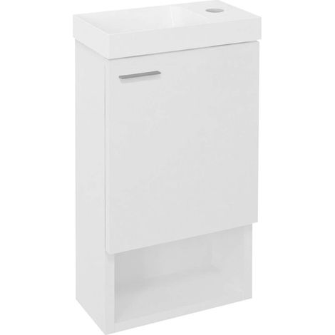 Sapho Latus - Mobile lavabo, 300x530x165 mm, bianco lucido LT711-3030 (1/5)