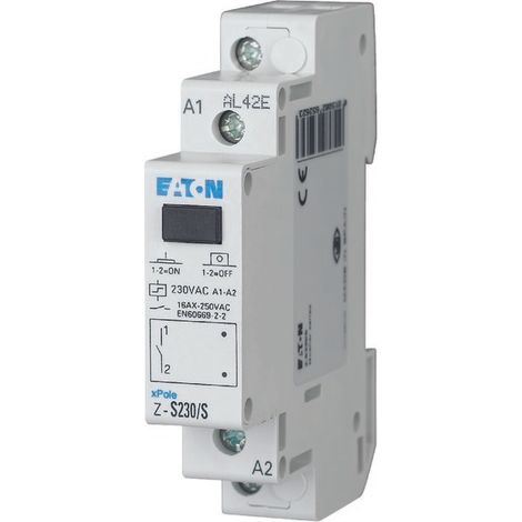 Stromstoßschalter 16 A 1 Schließer 230 V Eaton 265262