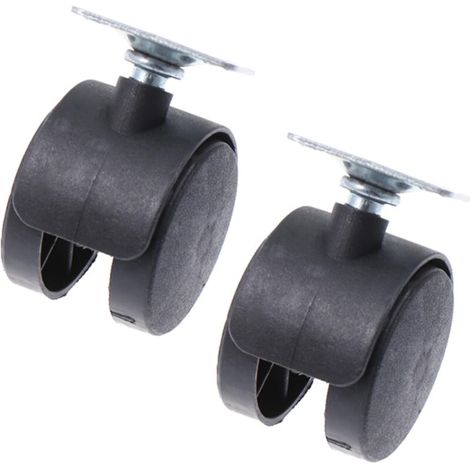 2 Pièces Roues De Fauteuil Roulant Remplacement De Roue Roues à 360 Degrés Roue Avec Roues De Chaise Roulante Roulette De Déambulateur Faire Tourner Roulettes Molette