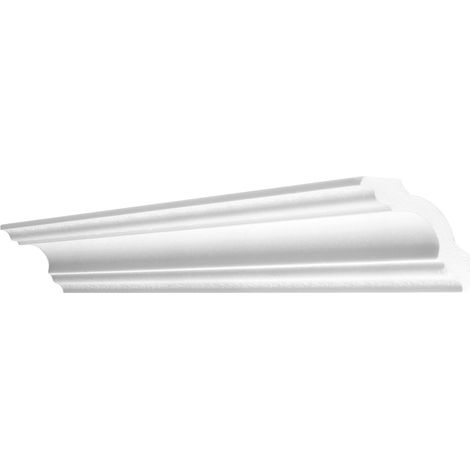 Decosa Deckenleiste Stefanie, 2 m x 80 mm x 80 mm Kreative Wandgestaltung (1/3)