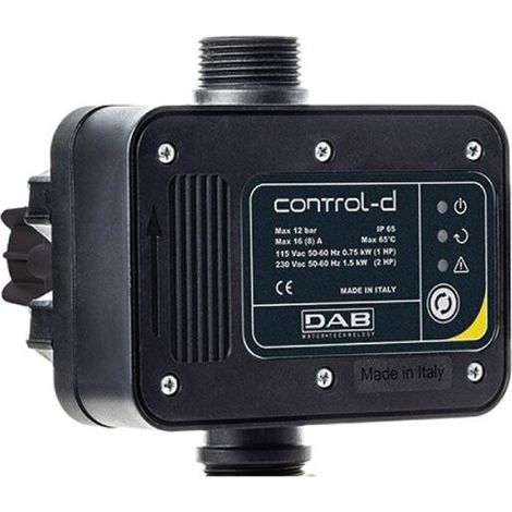 DAB - CONTROL-D 1,5 BAR 1,5 KW SENZA CAVO PER ELETTROPOMPE 60180505