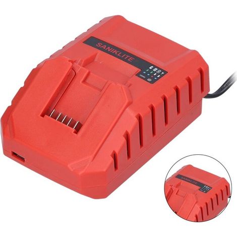 Chargeur de batterie de remplacement pour outils électriques, compatible avec la prise Hilti 12V C4/12-50 100-240V (1/5)