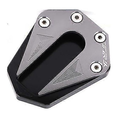 Passend für Benelli Trk502 Trk 502 20172018 Trk502x 2020 Motorrad-Fußstützenverlängerung, Seitenstützvergrößerung, Aluminium--Titan-Logo