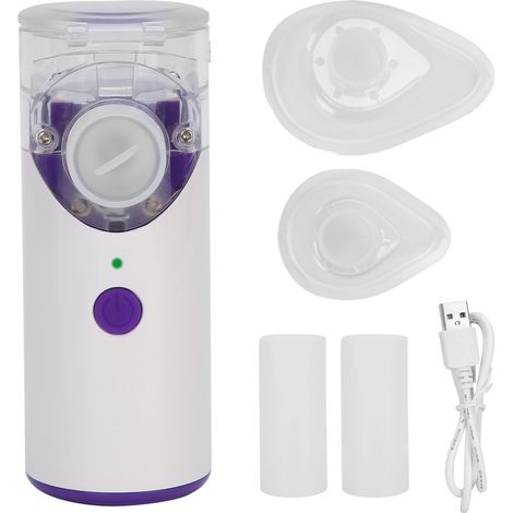 Nébuliseur portable à mailles ultrasoniques, inhalateur médical à main pour liquides médicamenteux (1/5)