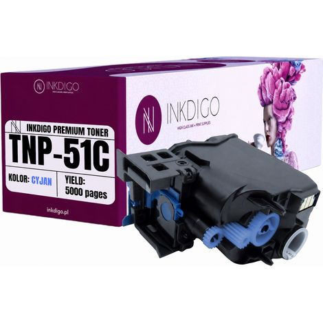 Inkdigo Toner TNP51C kompatibel mit Konica Minolta Bizhub C3110 TÜV-zertifiziert (1/5)