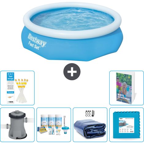 Bestway Piscina Bestway Fast Set Rotonda - 305x76 cm - 7-pezzi  S188