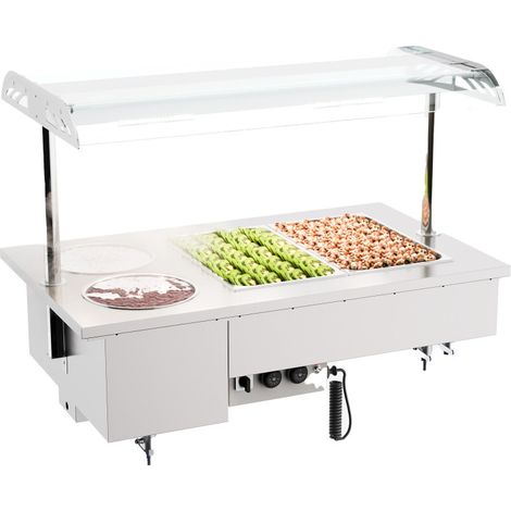 Drop-in bain-marie avec bols 2/1 - Combisteel (1/2)