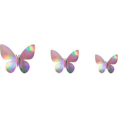 Décoration intérieure : nouveau papillon en métal ajouré, décoration murale en fer forgé, pendentif papillon ajouré en fer à ressort (1/3)