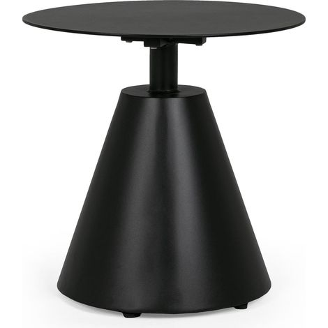 Tavolino da caffe "Aloha" per lettino da esterno e giardino Ø 50 cm in alluminio -Verde
