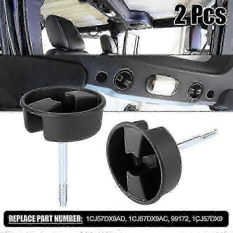 Lot de 2 vis de fixation pour toit rigide Wrangler JK 2007-2017 (référence 1CJ57DX9AD).