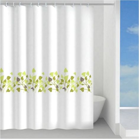 Gedy Tenda Doccia Vivaio In Tessuto Verde 120x200 Cm