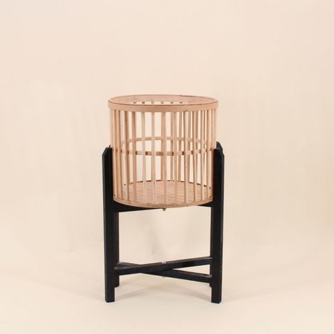 Cache-pot en bambou 48cm