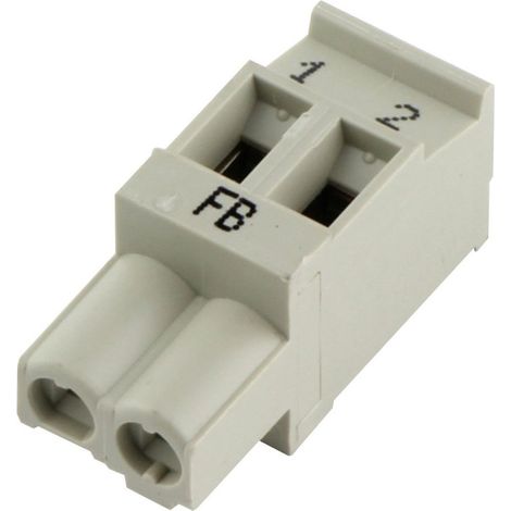 BOSCH Borne de conexión 2 polos FB gris everp, 7747023714