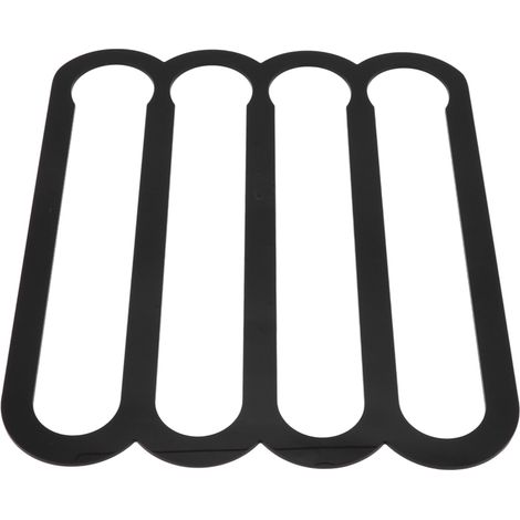 Support mural pour capsules VertuoLine, compatible avec les dosettes de café VertuoLine, montage vertical ou horizontal, noir. (1/5)