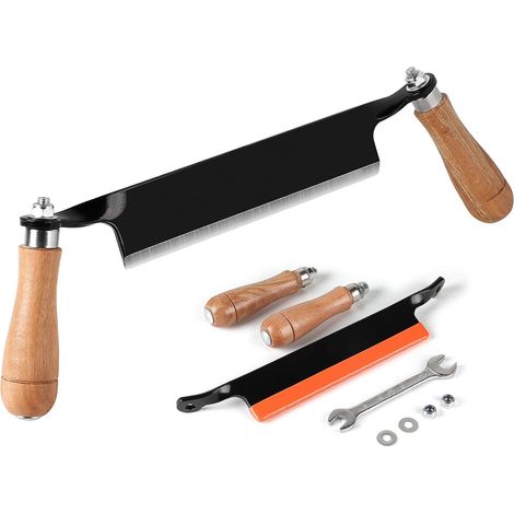 200 mm Wood Debarking Knife Straight (8'') With Blade Protection and Non-Slip Handle, High Steel, for Carpenters Woodcutters (1/5)