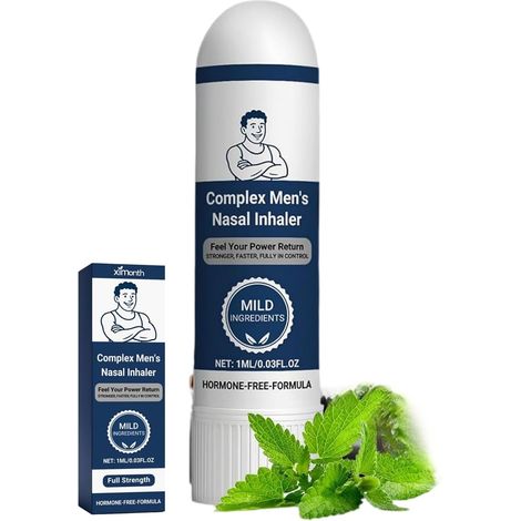 Sonivita Inhalateur Nasal Revitalisant pour Homme à Inhaler - Contre la Fatigue, Éveil Mental et Énergie Instantanée (1)