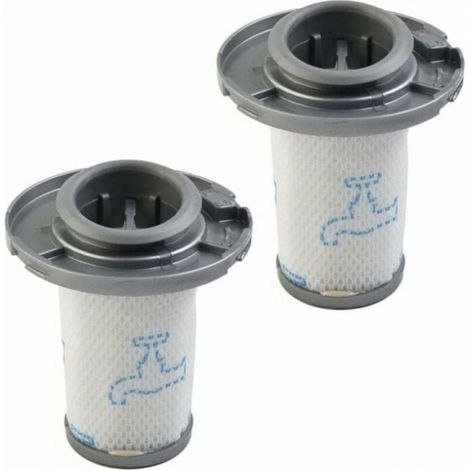 BEBUSINGOTO Pack de 2 filtros para aspiradora Rowenta ZR009006 X-Force Flex 8.60 - Accesorios de recambio lavables (1/5)