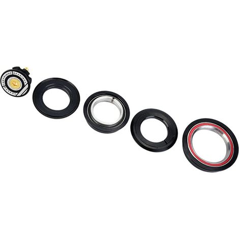 Fourche vélo route 44/56mm AL6061 T6 CNC, tube conique droit pour VTT et bicylindre.