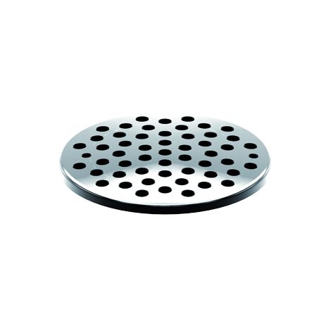 Crépine en acier inoxydable pour drainage direct avec bride de support et cloche DN 50