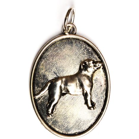 Staffordshire Bull Terrier, Staffik, Staffi II - collana per cani, ciondolo per una mamma di cani, gioiello unico di Art-Dog (1/5)