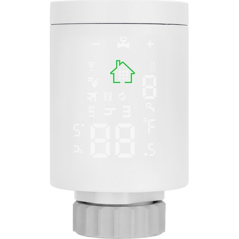 Actionneur de radiateur intelligent Tuya ZIGBEE3.0, vanne thermostatique programmable, contrôleur de température, commande vocale