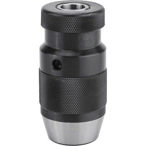 Mandrin autoserrant en acier 0-13 mm 1/2" B16 sans clé pour tour et perceuse à colonne (1/4)