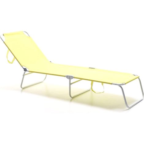BRANDINA WINDY MARE FERRO TELO POLIESTERE PIEGHEVOLE CON MANIGLIA COLORE LEMON