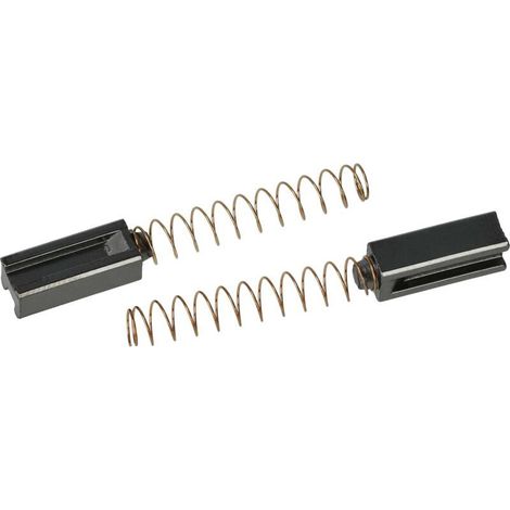vhbw 2x Balais de charbon pour moteur 5x6x16mm compatible avec Leister Igniter BM4, Triac 1G3, Triac AT, Triac BT ventilateur à air chaud (1/4)