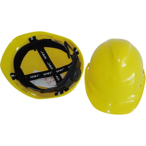 Casco jumbo con rueda amarillo