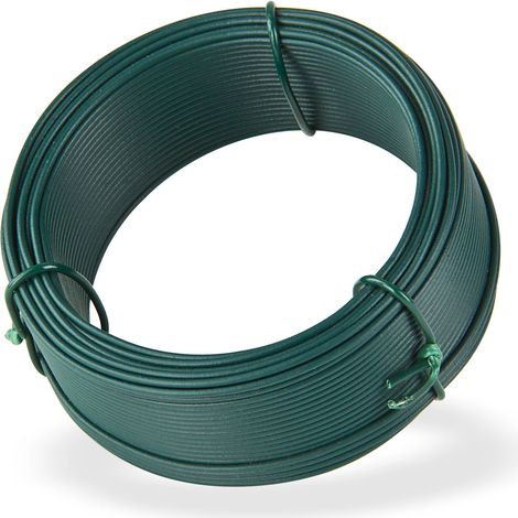 Bindedraht grün 25 m x 1,4 mm Wickeldraht Basteldraht Blumendraht