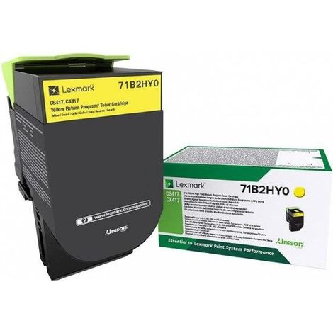 Toner Originalzubehör 71B2HY0 ca. 3.500 Seiten gelb (1/4)