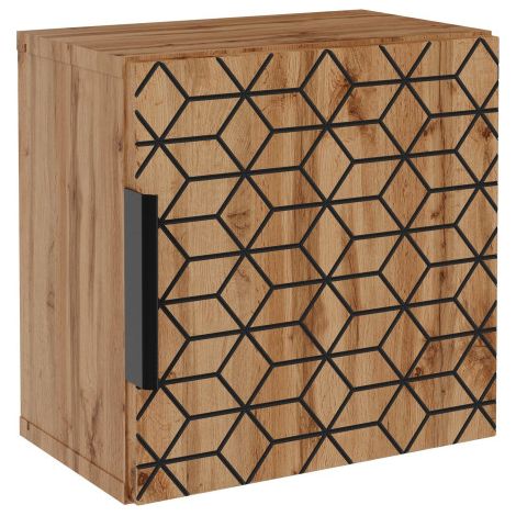 Meuble mural cubique en bois - 35 x 35 cm - Precious Wotan - Livraison gratuite