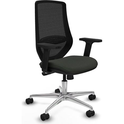 Piqueras y Crespo Mardos sincro bali chaise bureau noir