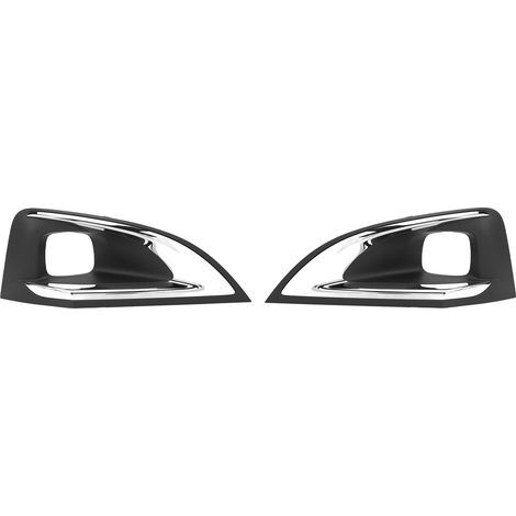 1806095X, Cubierta de faro antiniebla delantero resistente para decoración exterior, 1 par de embellecedores de faros antiniebla para 3008 2016-2019 (1/5)
