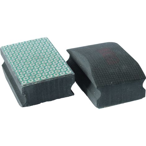 DIAMANT-HANDSCHLEIFPAD K100 - 55X90MM SCHWARZ