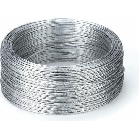 Lem Select – Câblette de clôture métallique 1.5 mm 7 fils – Longueur 200 m – Résistance 0.12 Ohm/m – Charge de rupture 200 Kg