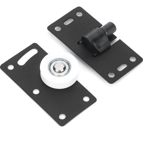 Rollensatz für Schiebetüren, kaltgewalzter Stahl, Türrolle, Beschläge für Schränke, Garderoben, Ankleidezimmer (1/5)