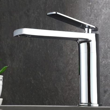 Mitigeur pour vasque cuivre eau chaude/froide pour vasque (1/5)