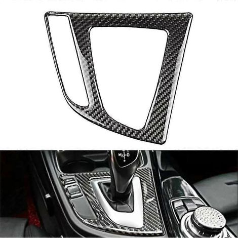 Interieur-Schaltkulissenabdeckung aus Carbonfaser (ABS) für BMW 3er und 4er F32, F30, F31, F33, F36, 3GT, F34 (2014–2017)