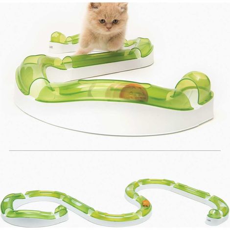 Circuitos con pelota para gatos Catit Senses