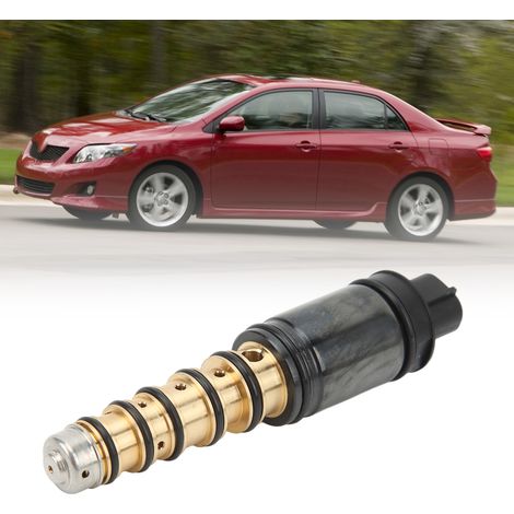 La vanne de commande électronique du compresseur de climatisation convient aux modèles Toyota Corolla 2009-2010 1.8L et 2.4L. (1/5)