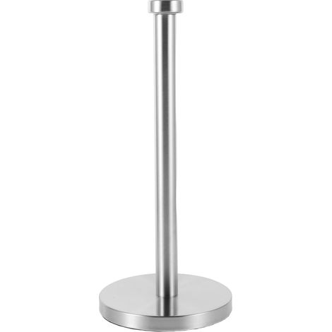 Porte-essuie-tout pour cuisine et salle de bain, autoportant, design moderne en acier inoxydable, (1/5)