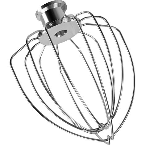 Tête de mélange de rechange MMOBIEL 6 en acier inoxydable. Compatible avec les robots pâtissiers verticaux KitchenAid K45, KSM15, KSM110 et KSM103.