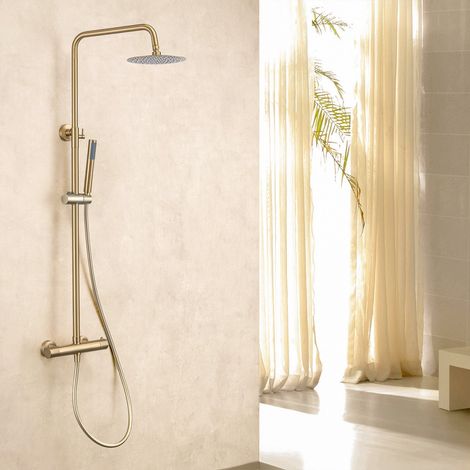 LOMAZOO Systèmes de douche Douche de pluie Orléans en acier