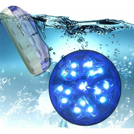 Projecteur de piscine, lampe LED submersible avec télécommande, étanche-AquaForge