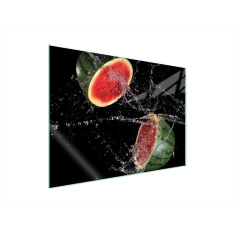 GLASSCHUTZPLATTE FÜR HERD 70x52 WASSERMELONE (1/5)