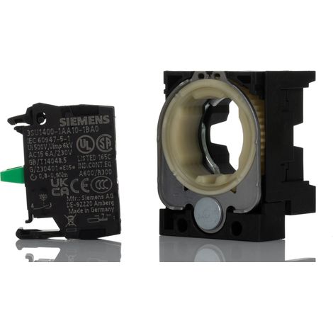 Siemens 3SU1500-1AA10-1BA0 Support avec adaptateur 1 NO (T) 500 V 1 pc(s)